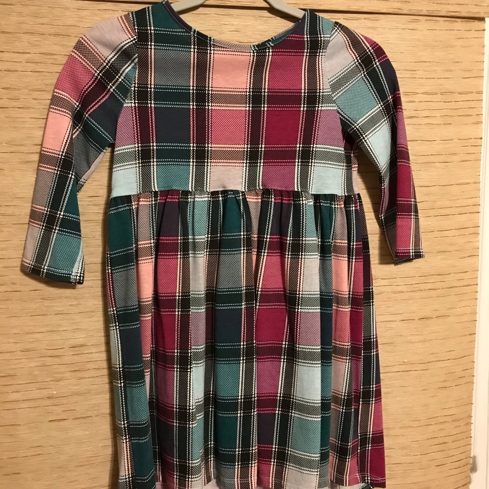 Girls plaid dress